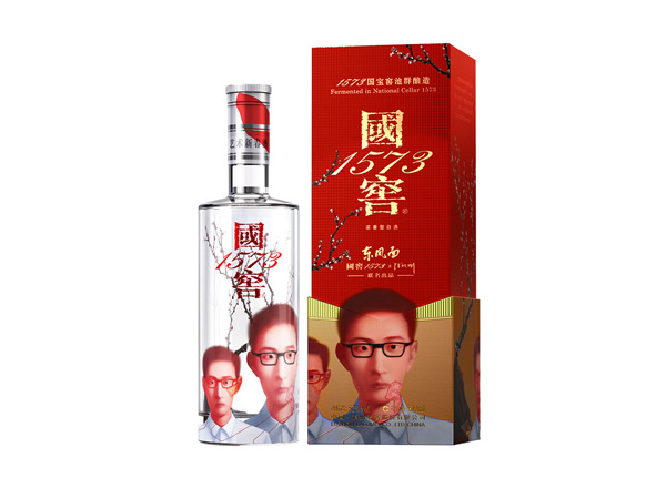 吉林回收国窖1573·艺术新春酒·东方面