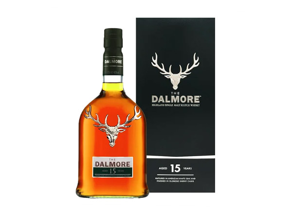吉林回收大摩威士忌15年铁盒Dalmore达摩帝摩雪莉桶亚历山大苏格兰威士忌洋酒