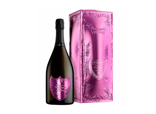 吉林香槟酒回收香槟王唐培里侬Dom Perignon Lady Gaga 粉红桃红香槟限量发光版礼盒香槟起泡酒