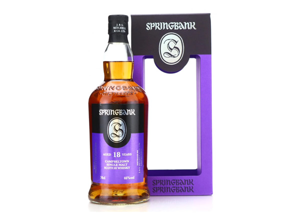 吉林Springbank云顶18年威士忌回收云顶威士忌洋酒700ml
