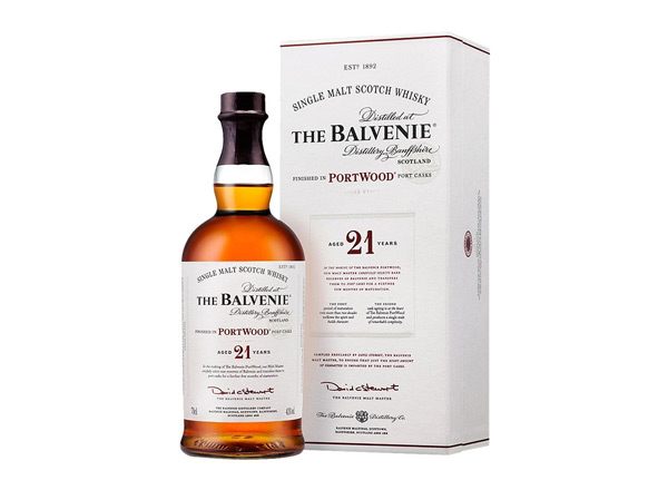 吉林回收百富威士忌21年波特桶陈酿The Balvenie Portwood Single百富洋酒收购行情价格