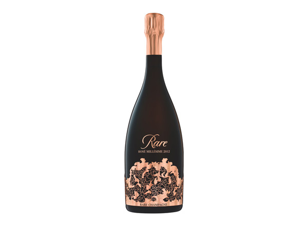 吉林白雪香槟回收稀露香槟黑钻年份桃红香槟Rare Rose（礼盒装）