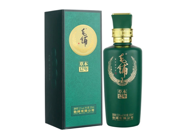 吉林劲牌毛铺酒回收毛铺草本12年52度42度草本年份酒